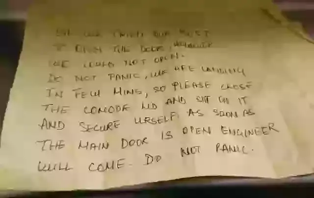 The note went viral (Twitter)