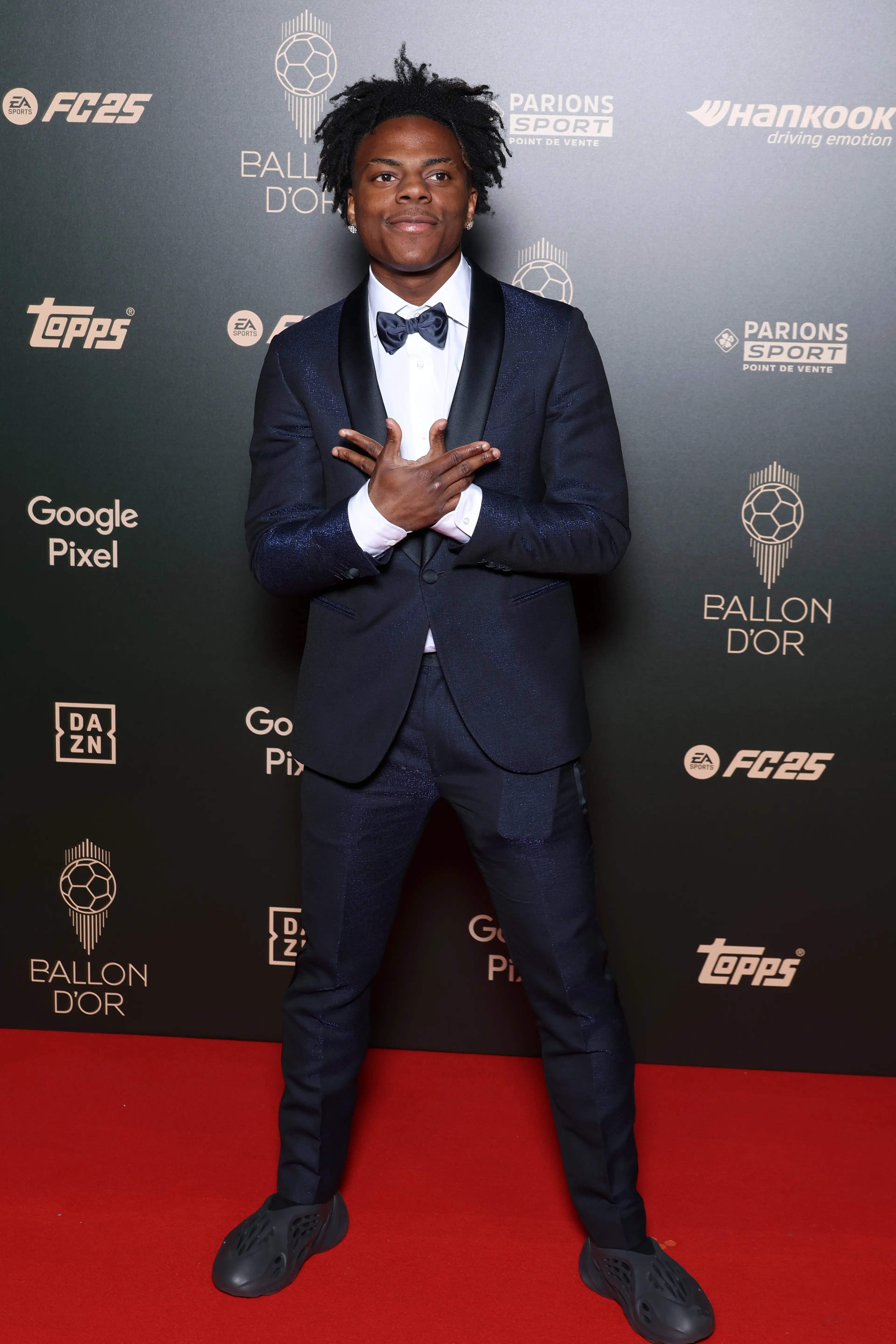 IShowSpeed faired pretty well against a world-class athlete (Pascal Le Segretain/Getty Images)