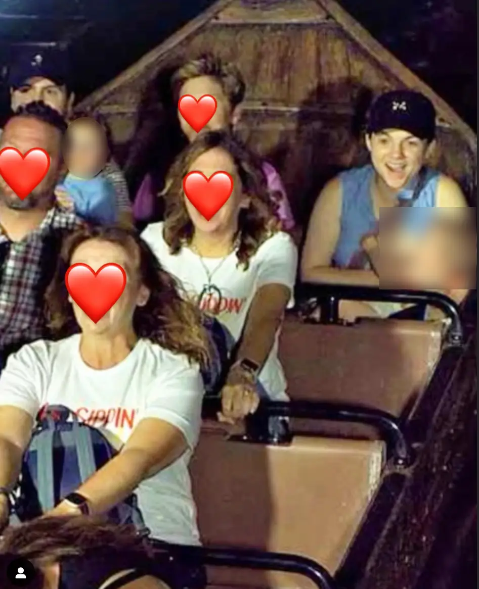 Meredith nursed her baby on the ride.