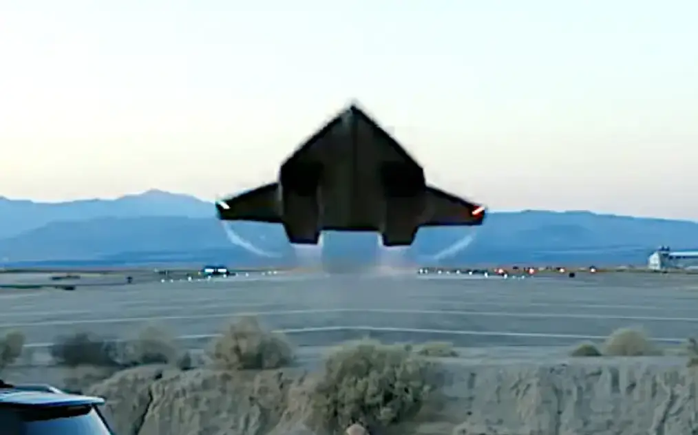 Darkstar was co-designed by Skunk Works.