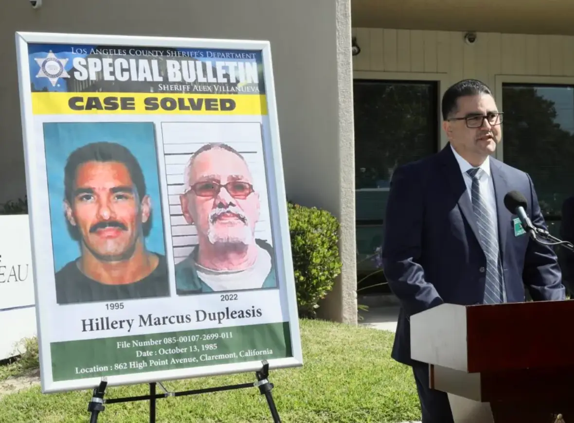 Police were able to solve the case thanks to advancements in forensic technology.