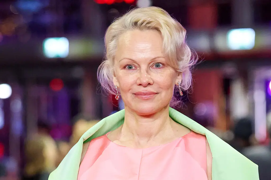 Pamela Anderson was diagnosed with hepatitis C in the late 1990s, when there was no cure. (Photo by Stephane Cardinale - Corbis/Corbis via Getty Images)
