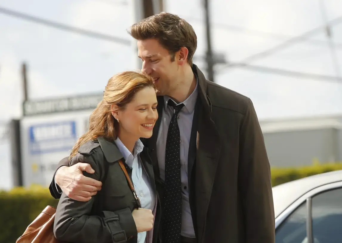 Jim and Pam eventually got a happy ending (NBC)