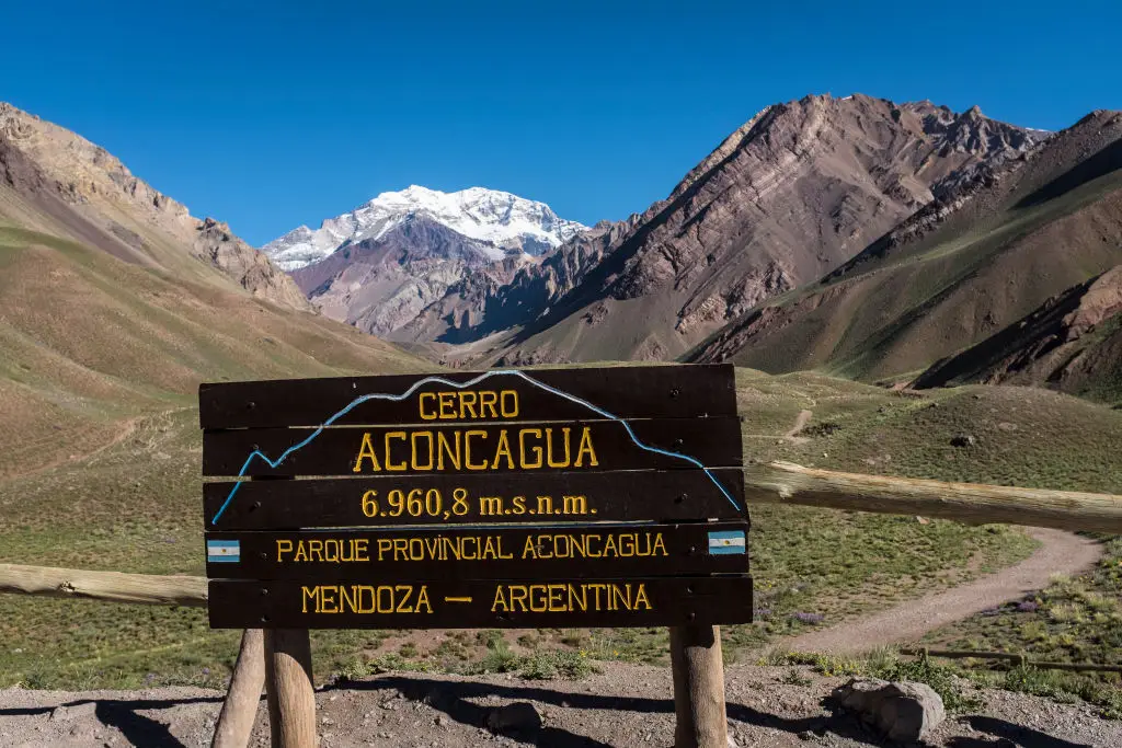 Around 3,500 climbers attempt to go up Mount Aconcagua each year (Christopher Pillitz/Getty Images) 
