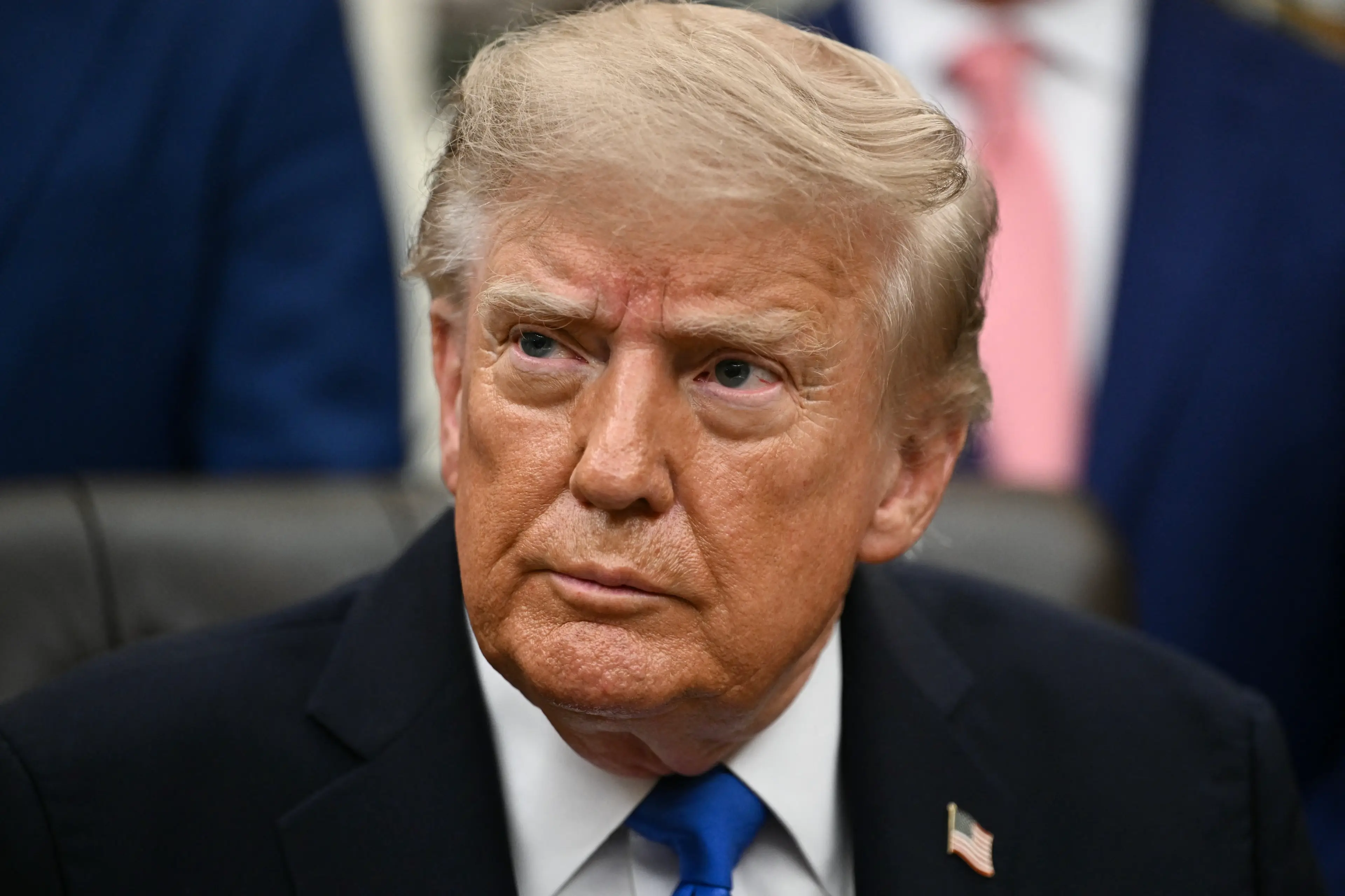 Donald Trump has hit out at reports (Brendan SMIALOWSKI / AFP via Getty Images)