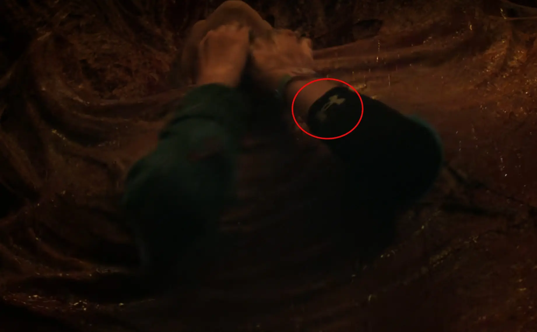 Fans spotted an Under Armour logo on Holly Wheeler's jacket (Netflix)