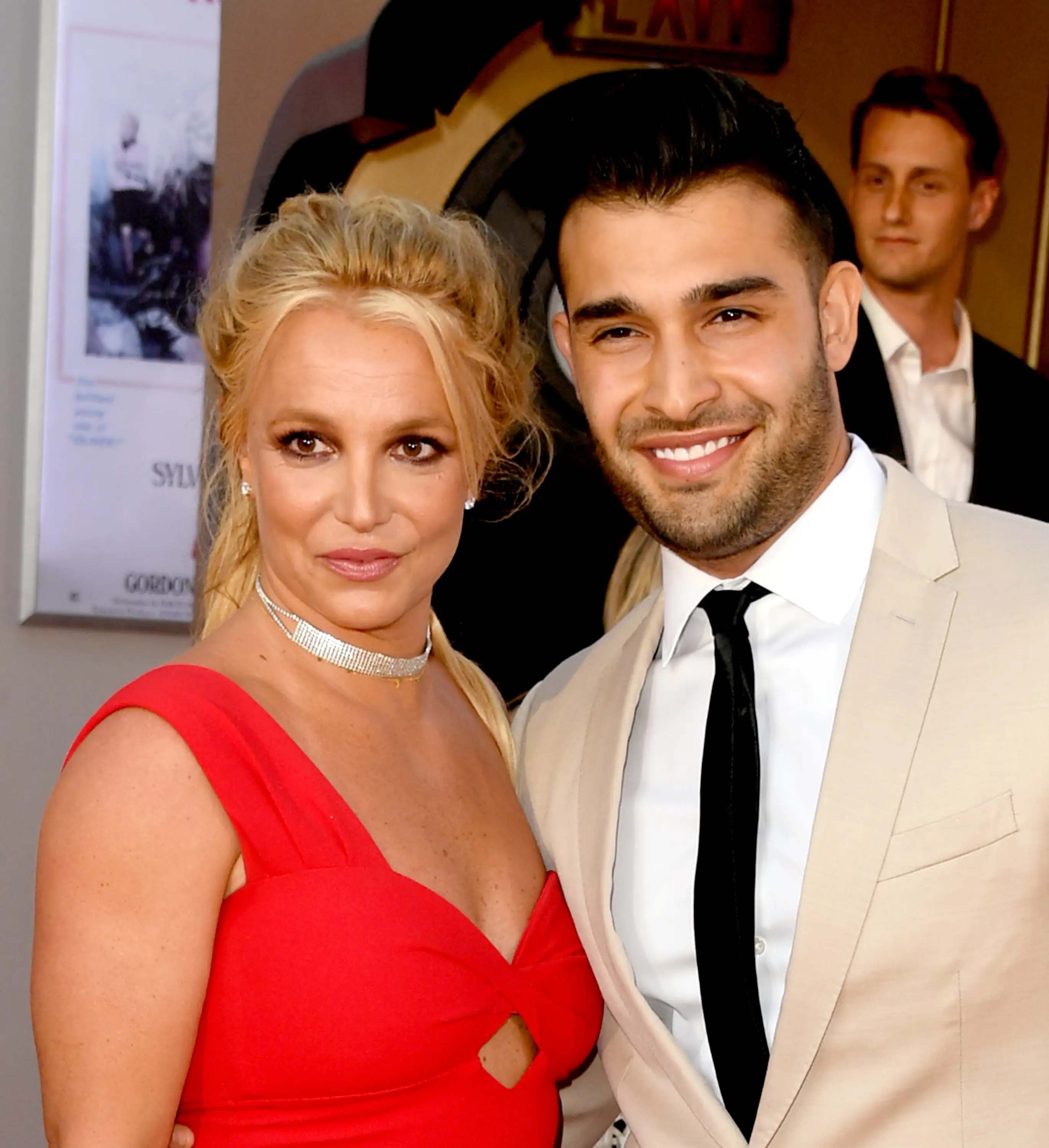 Sam and Britney were together for 7 years before parting ways (Kevin Winter/Getty Images)