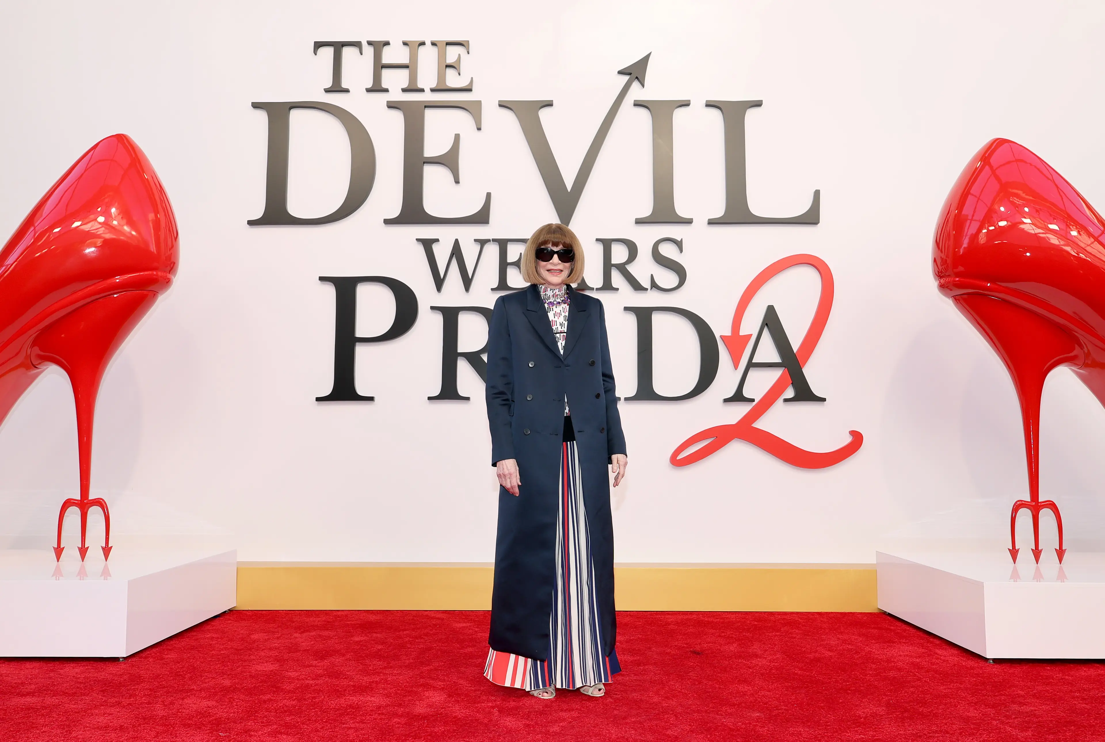 Anna Wintour was also involved in the movie (Mike Coppola/Getty Images for 20th Century Studios)