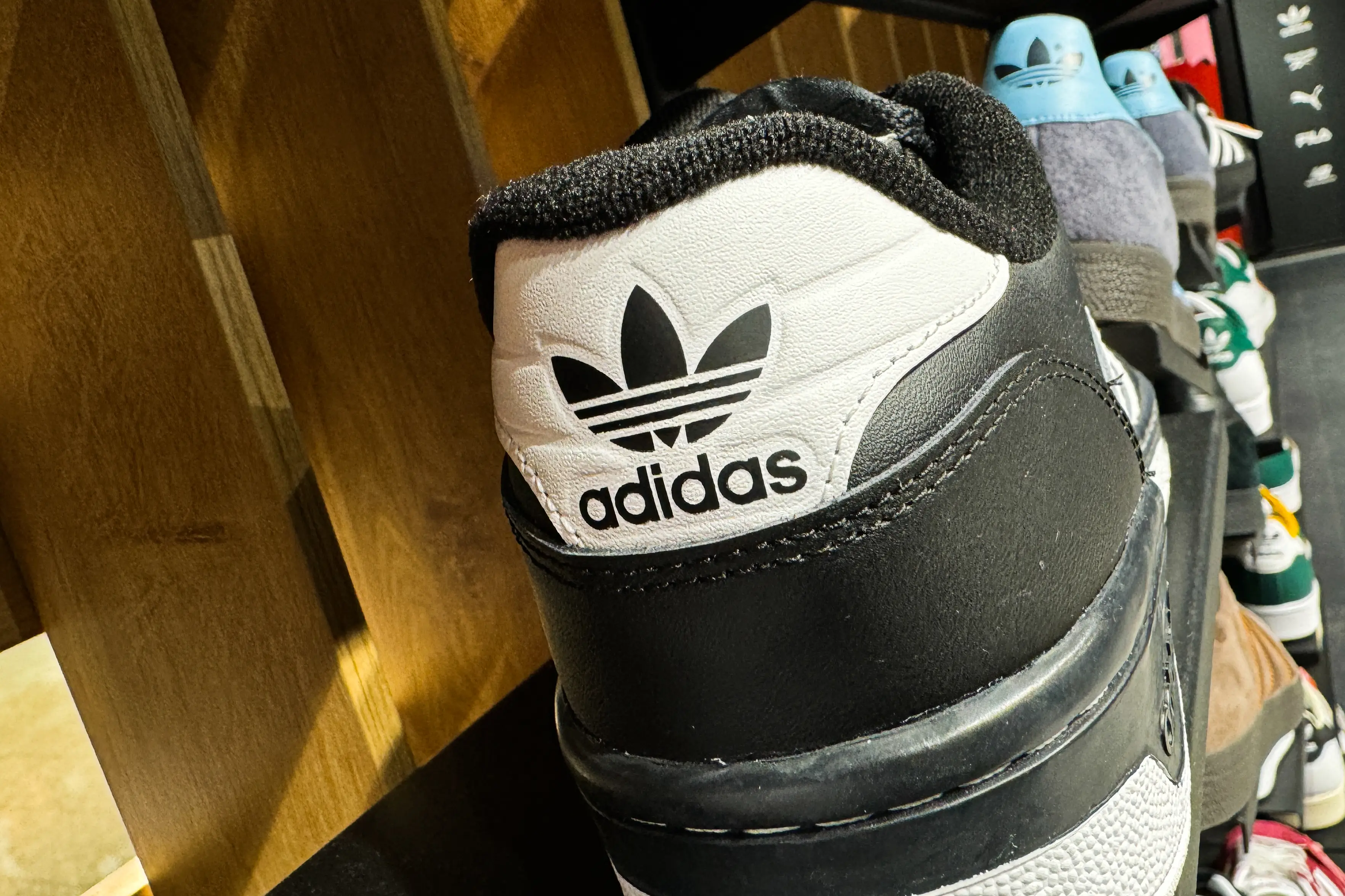 Adidas has released multiple new logos over the years. (Jakub Porzycki/NurPhoto via Getty Images)