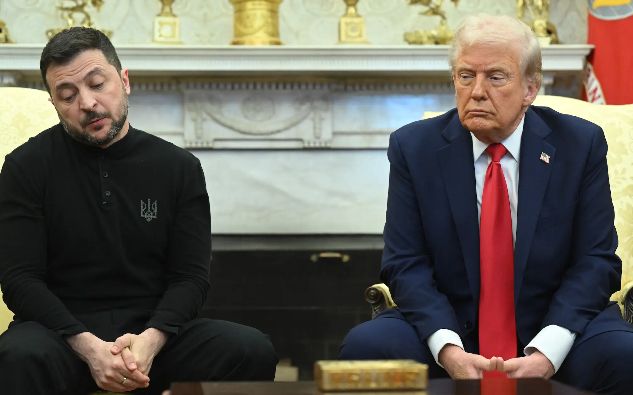 Trump read Zelenskyy's letter out while addressing Congress ( SAUL LOEB/AFP via Getty Images) 