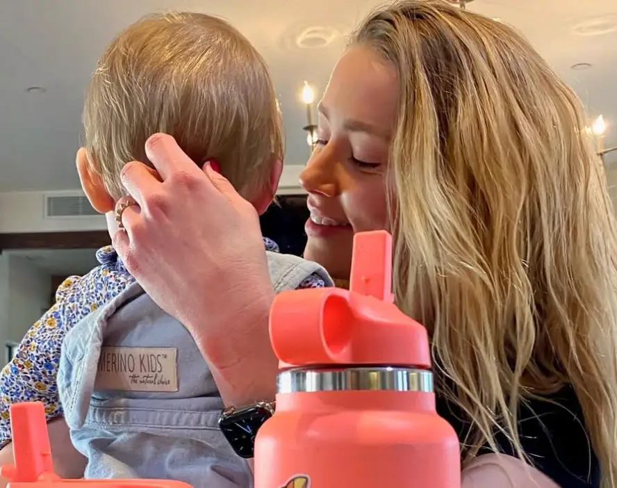 Heard has described her daughter as a 'mini me' (Instagram/@amberheard)