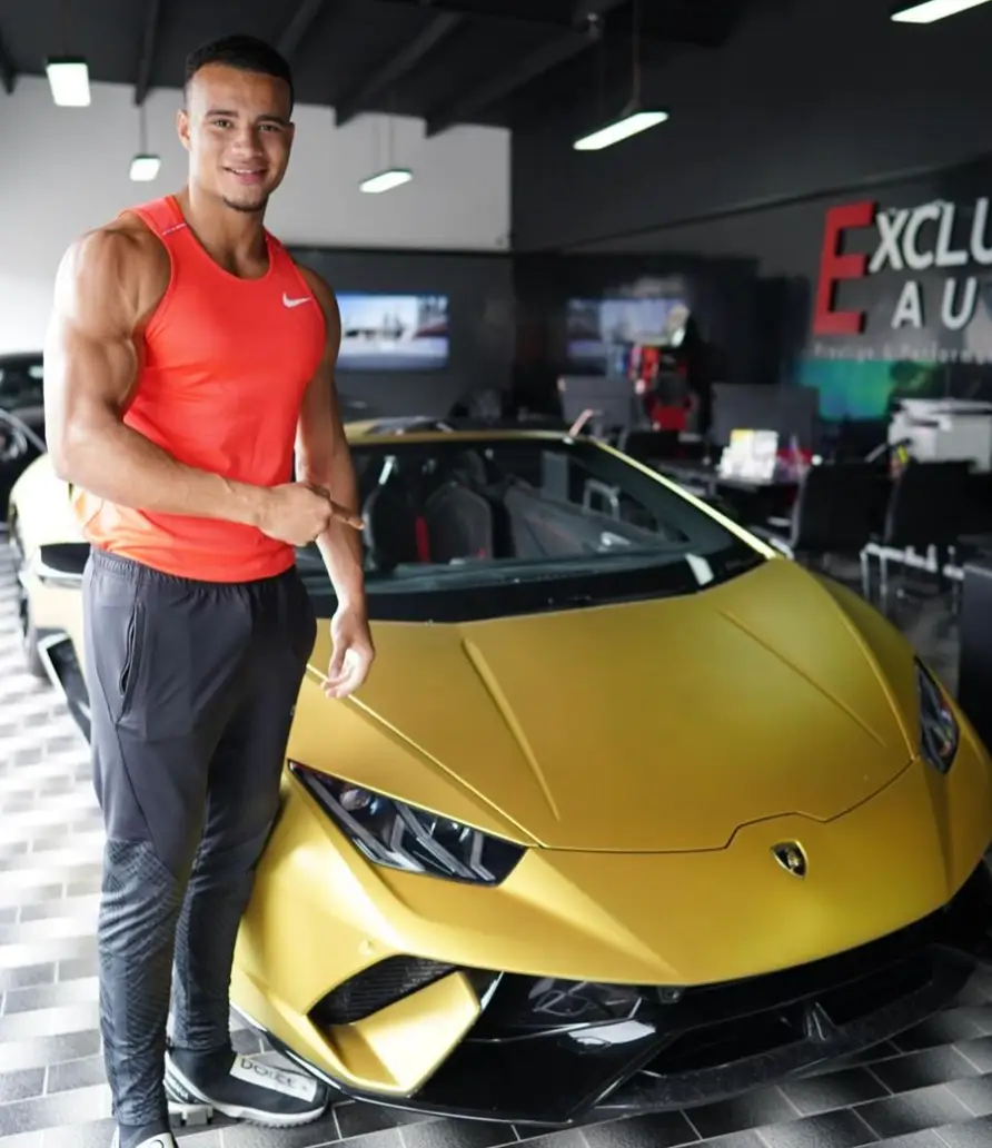 Sullivan is known for his love of supercars.