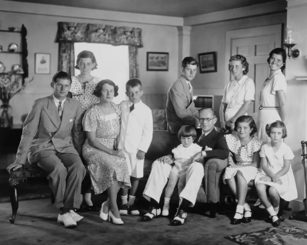 The Kennedy family photographed in the 1930s (Bachrach/Getty Images)