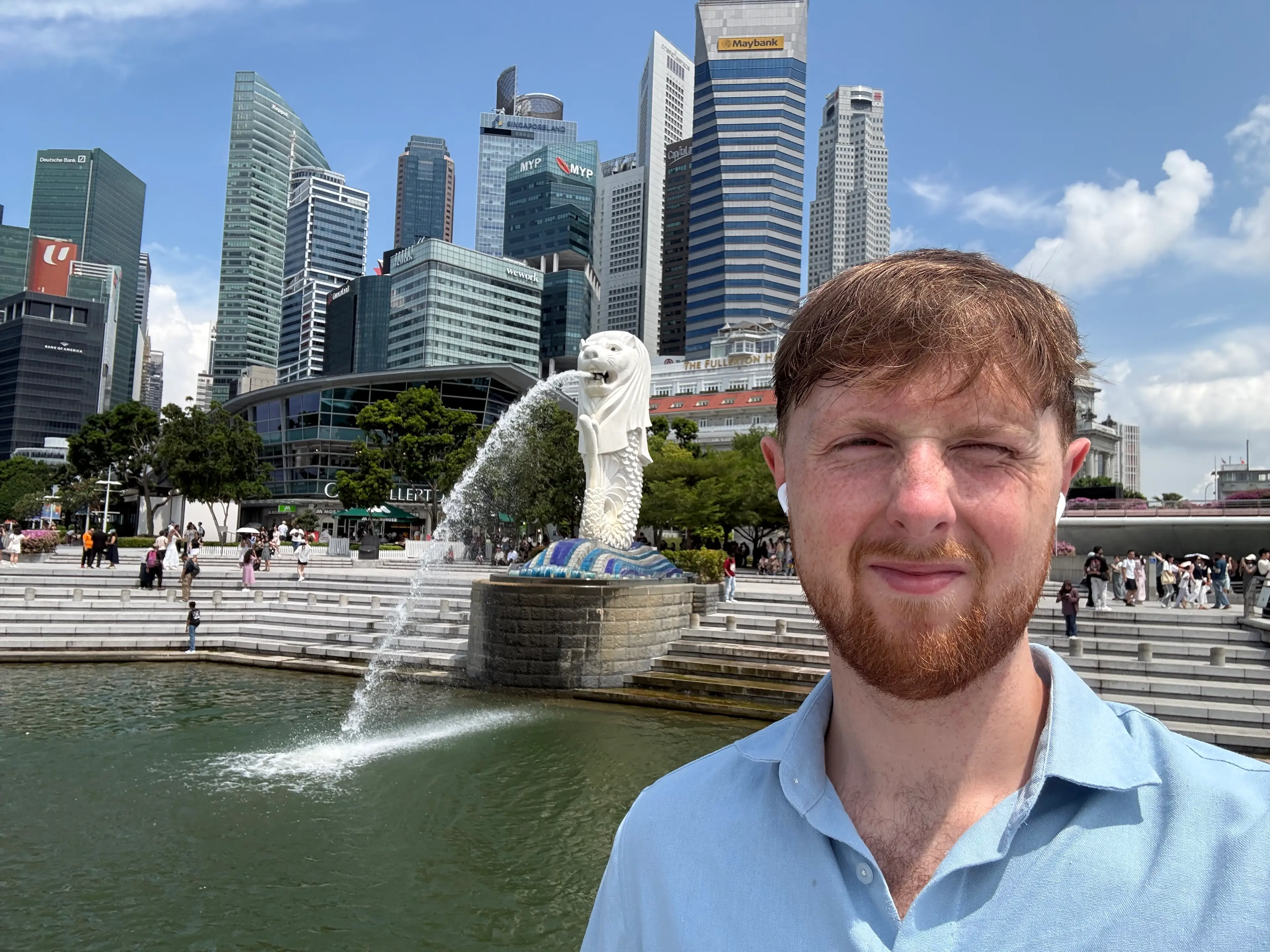 The digital nomad earns money through teaching while abroad (Supplied)