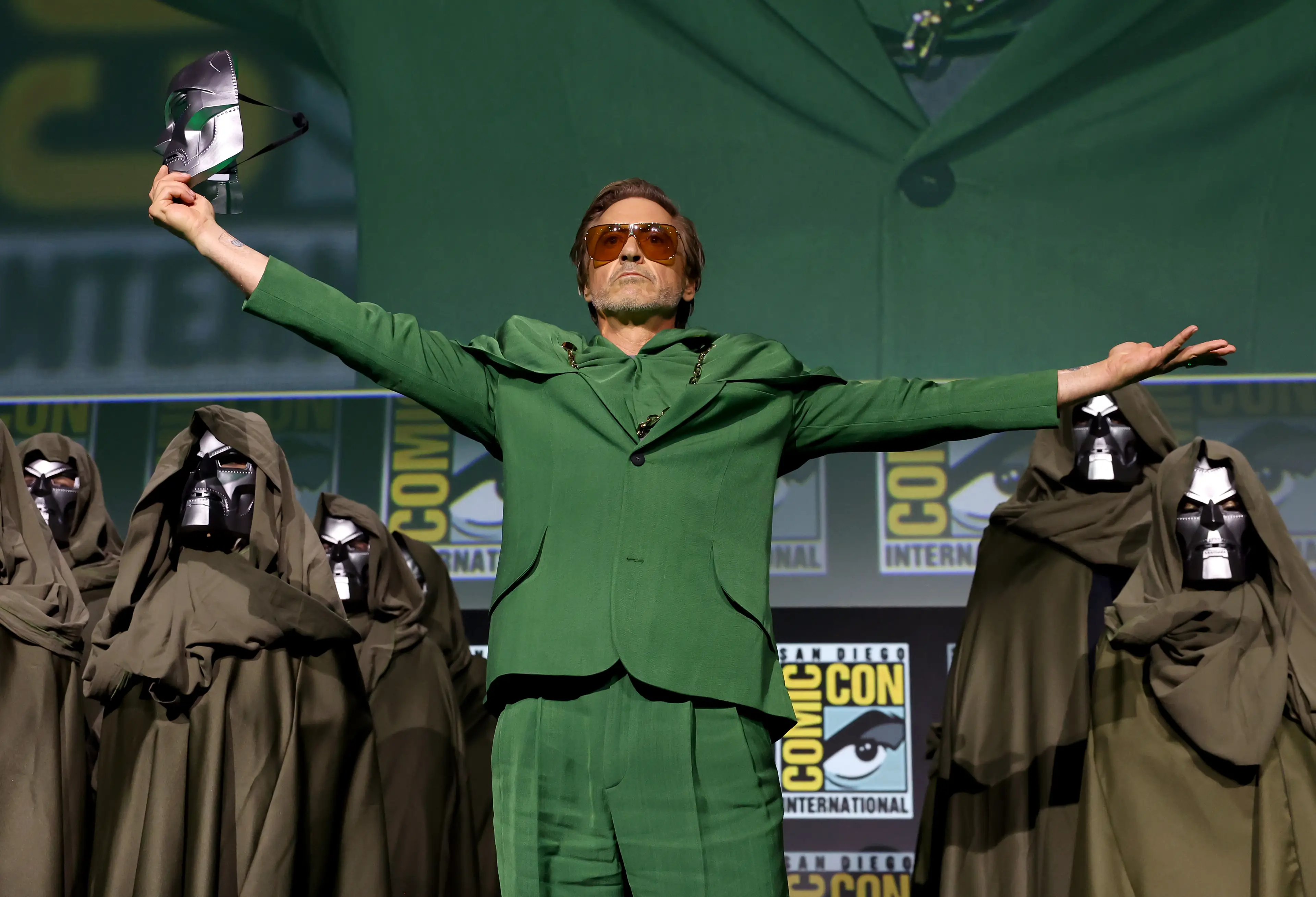 Robert Downey Jr has been cast as Dr Doom. (Jesse Grant/Getty Images for Disney)