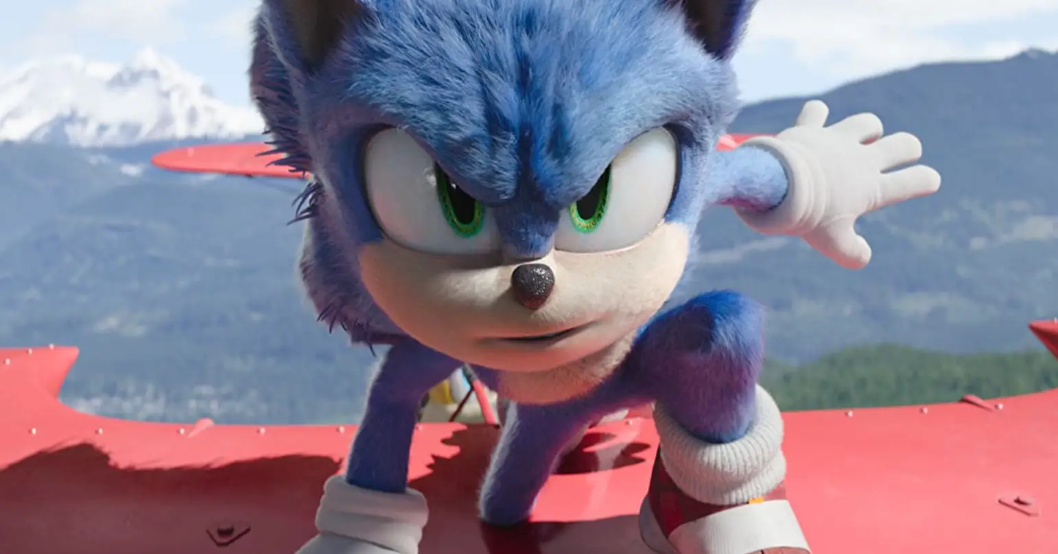 Still from Sonic The Hedgehog 2 (Paramount Pictures/Sega)