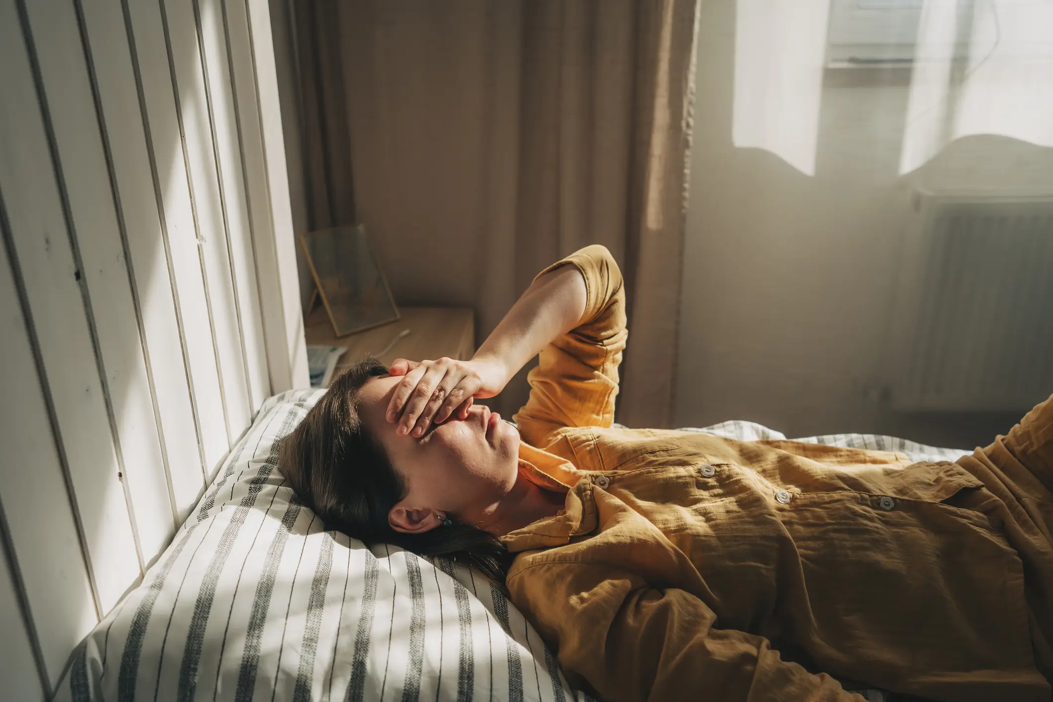 They said it's caused by eating too much of something that upsets the stomach (Getty Stock Images) 