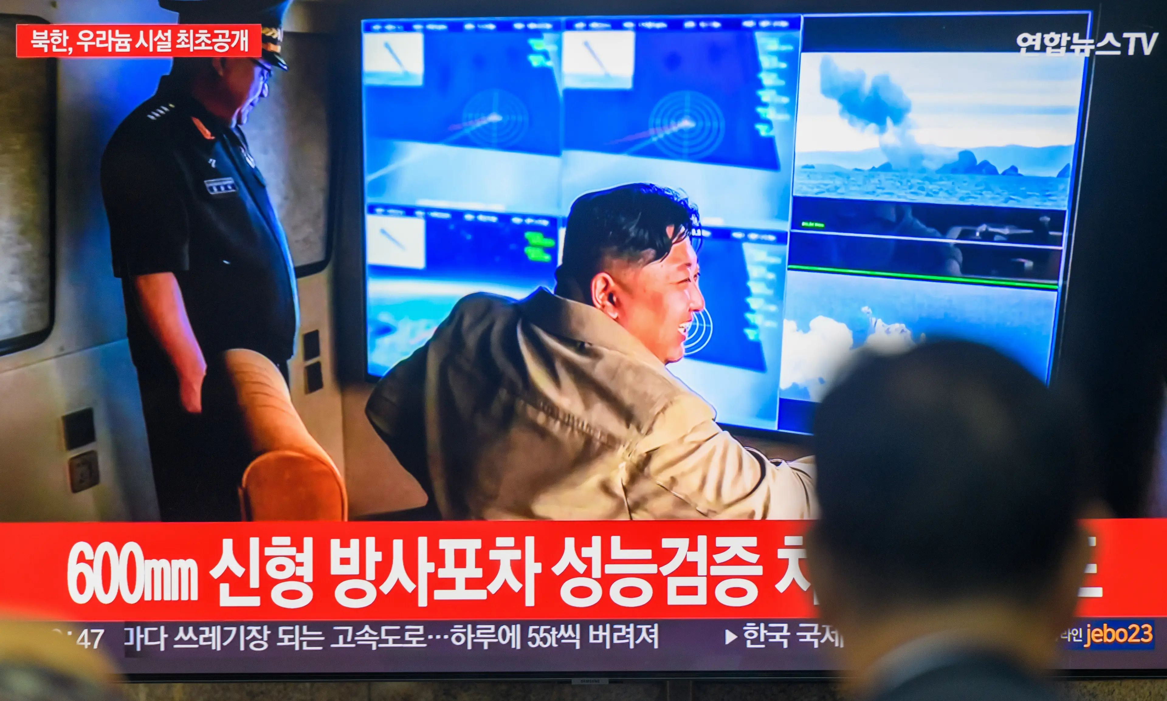Mr Kim has called for more nuclear bombs to be made at the facility (Kim Jae-Hwan/SOPA Images/LightRocket via Getty Images)
