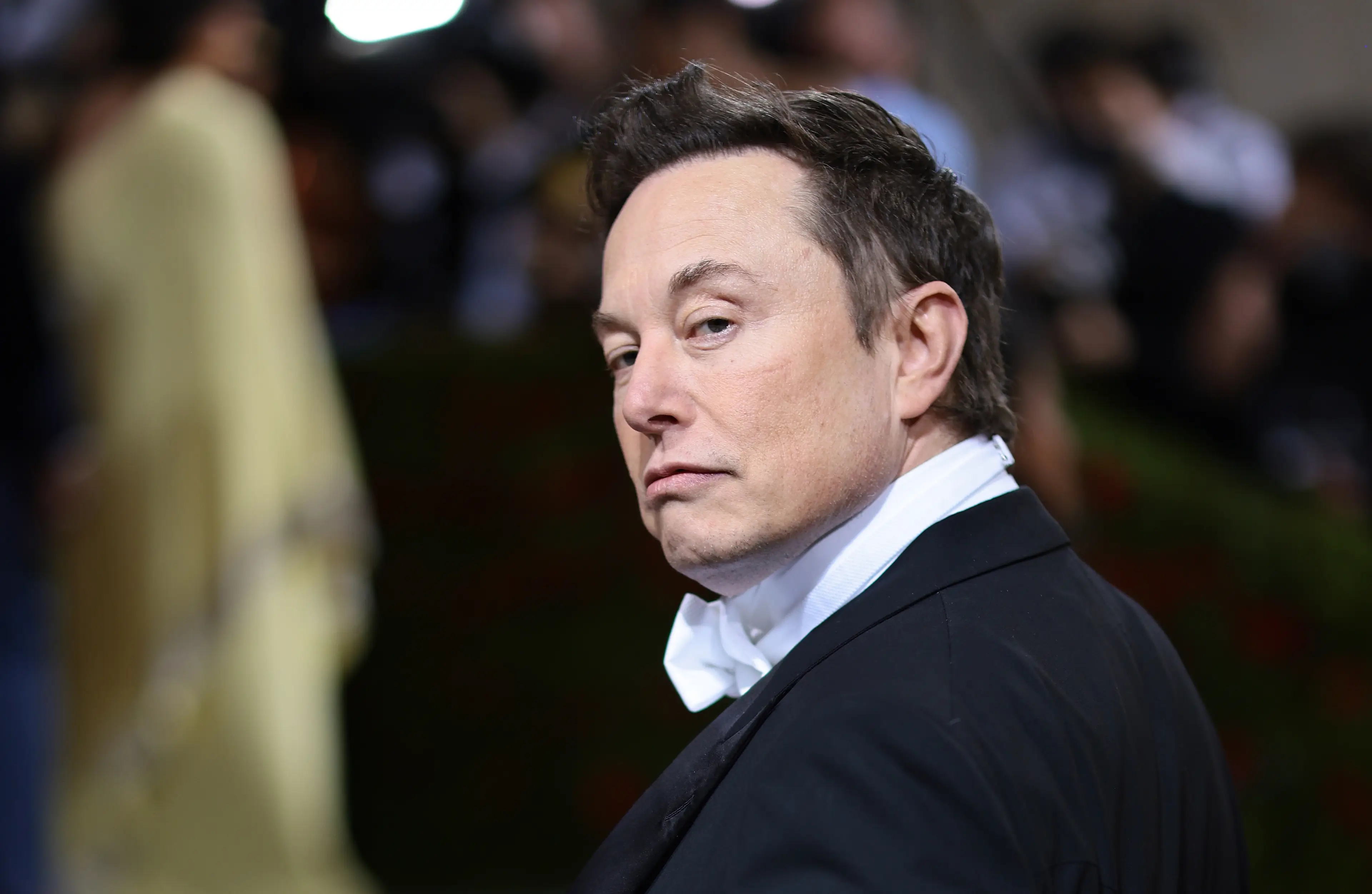 Elon Musk has vowed to crack down on the feature that he says makes his eyes 'bleed' (Dimitrios Kambouris/Getty Images for The Met Museum/Vogue)
