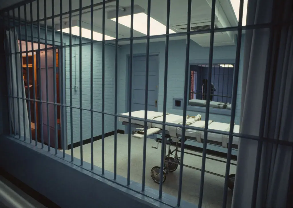 The twisted deacon was witnessed breathing heavily before convulsing after been administered the lethal injection (Getty Stock Image)