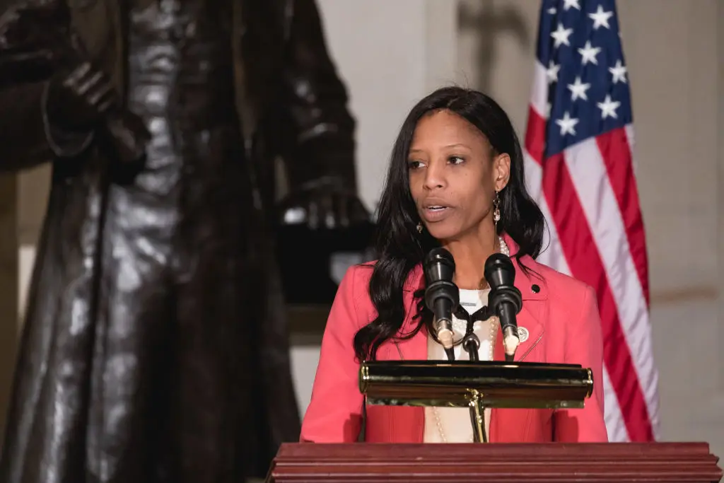 Mia Love was 49 when she died (Cheriss May/NurPhoto via Getty Images)