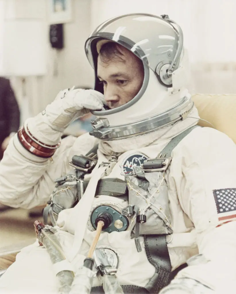 NASA astronaut Mike Collins in the 1960s (Space Frontiers/Getty Images)
