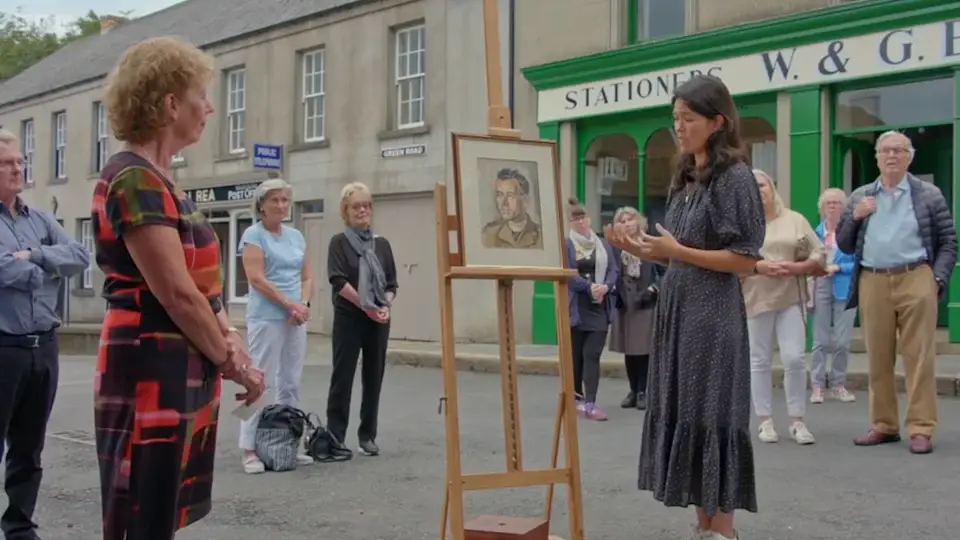 Frances Christie rejected the idea of putting monetary value onto the painting (BBC)