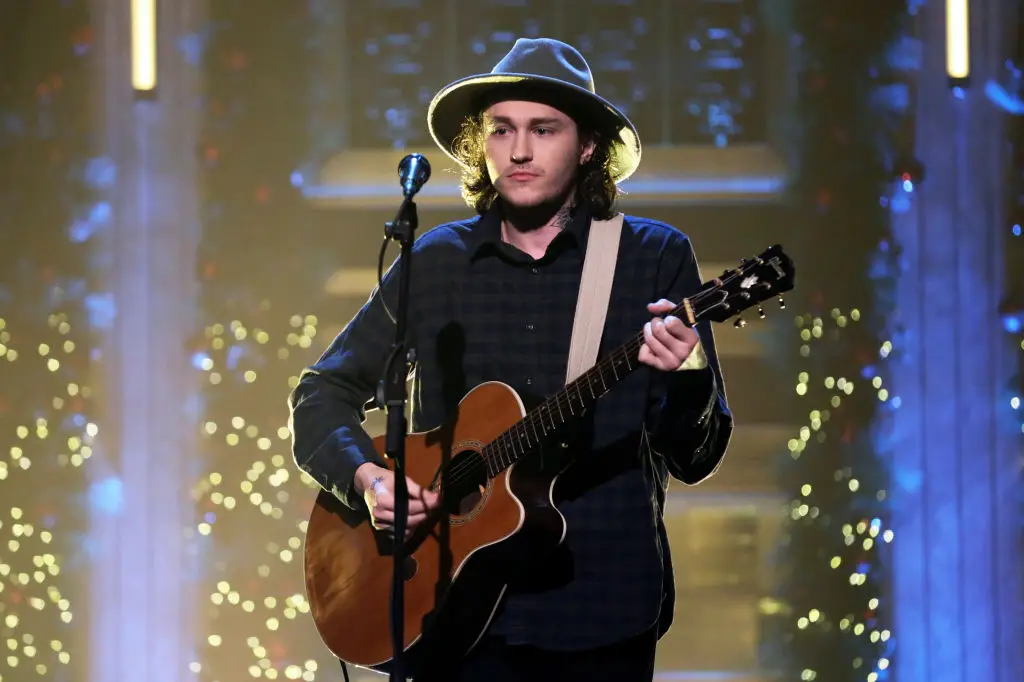 Braison has been working with his dad on a new album (Andrew Lipovsky/NBC/NBCU Photobank)