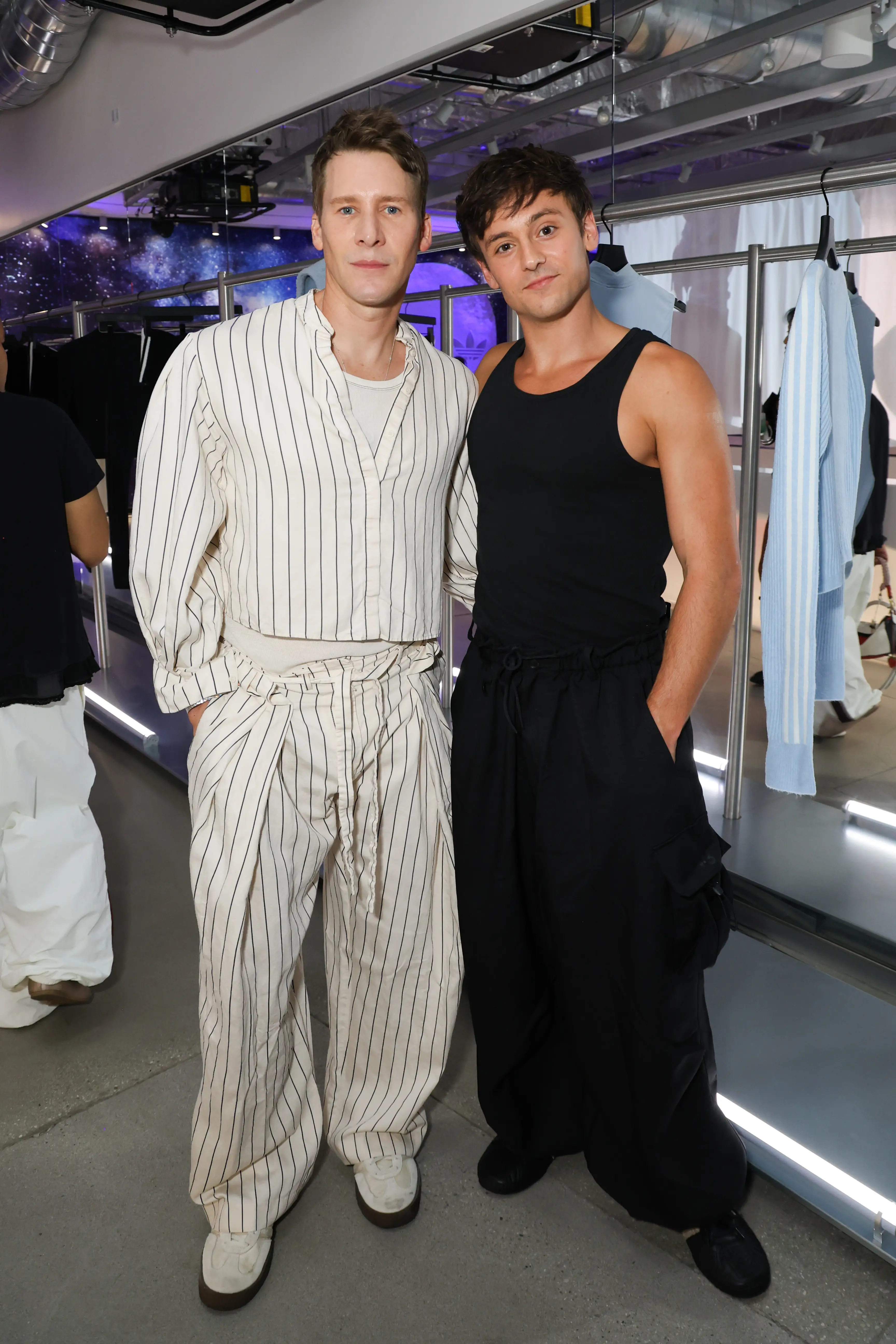 Dustin Lance Black and Tom Daley married in 2017 (River Callaway/WWD via Getty Images)