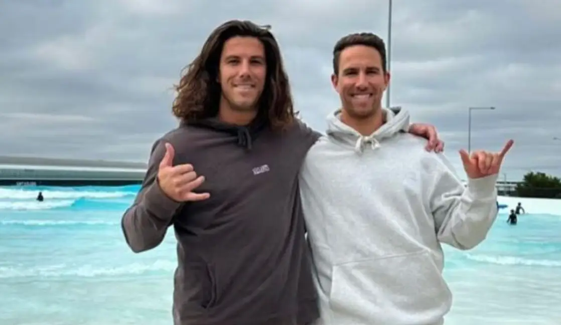 Callum and Jake in Melbourne in 2023 (Instagram)