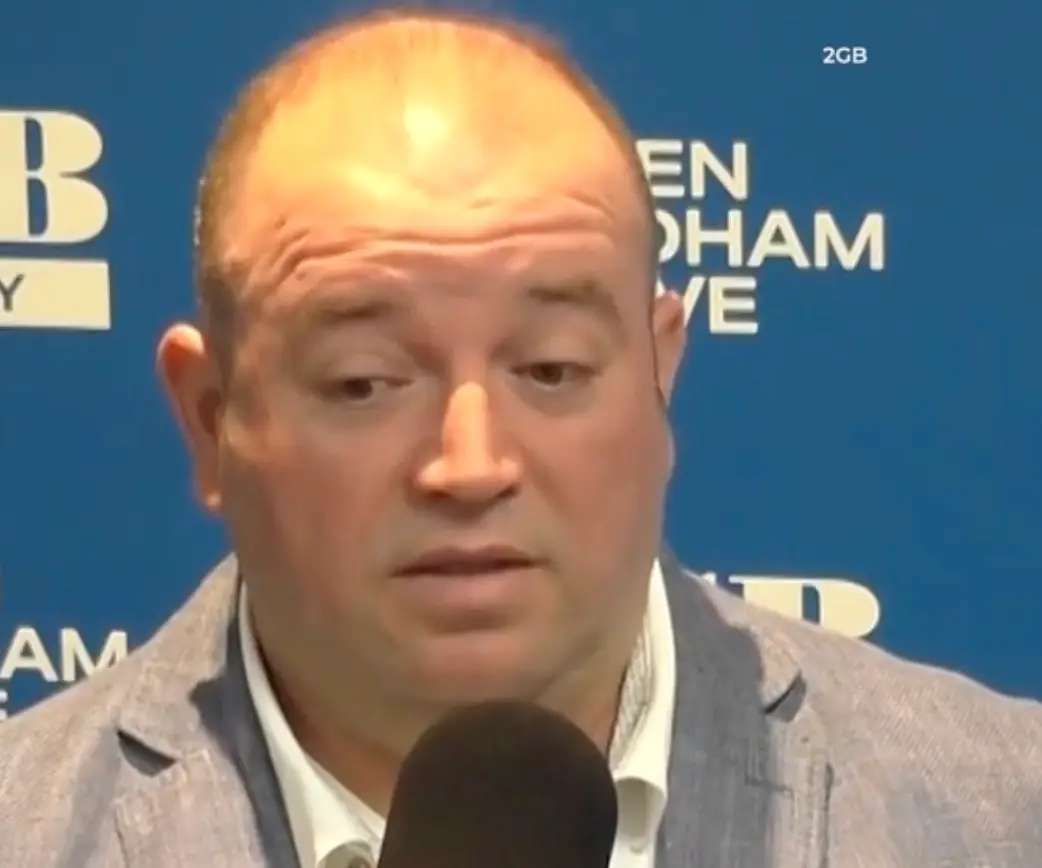 Ahmed grew emotional as he discussed the charges, which he claims are a 'lie'. (2GB Radio)