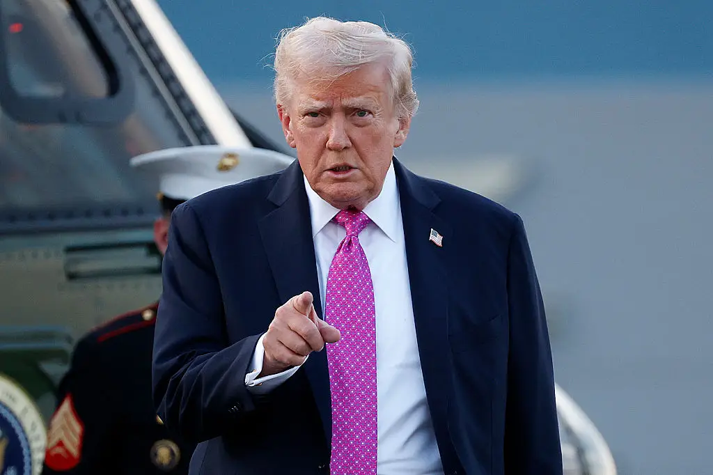 Trump warned Iran prior to making the announcement. (Kevin Dietsch/Getty Images)