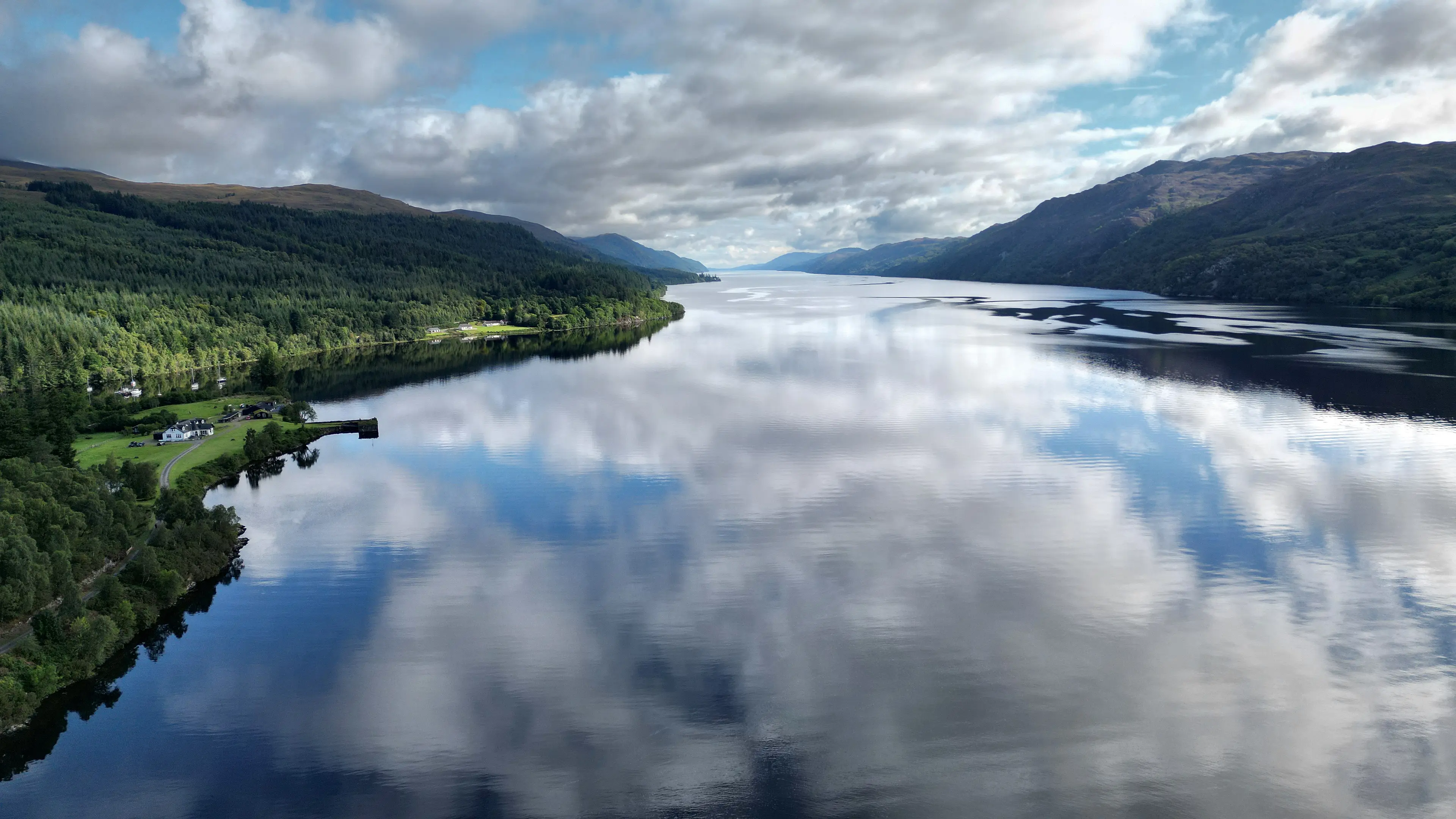 Somewhere under the waters of Loch Ness lurks a monster, some people believe (Getty)