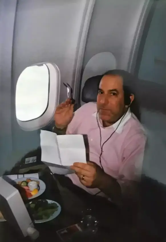 Steven Rothstein had a lifetime first-class ticket (Caroline Rothstein)