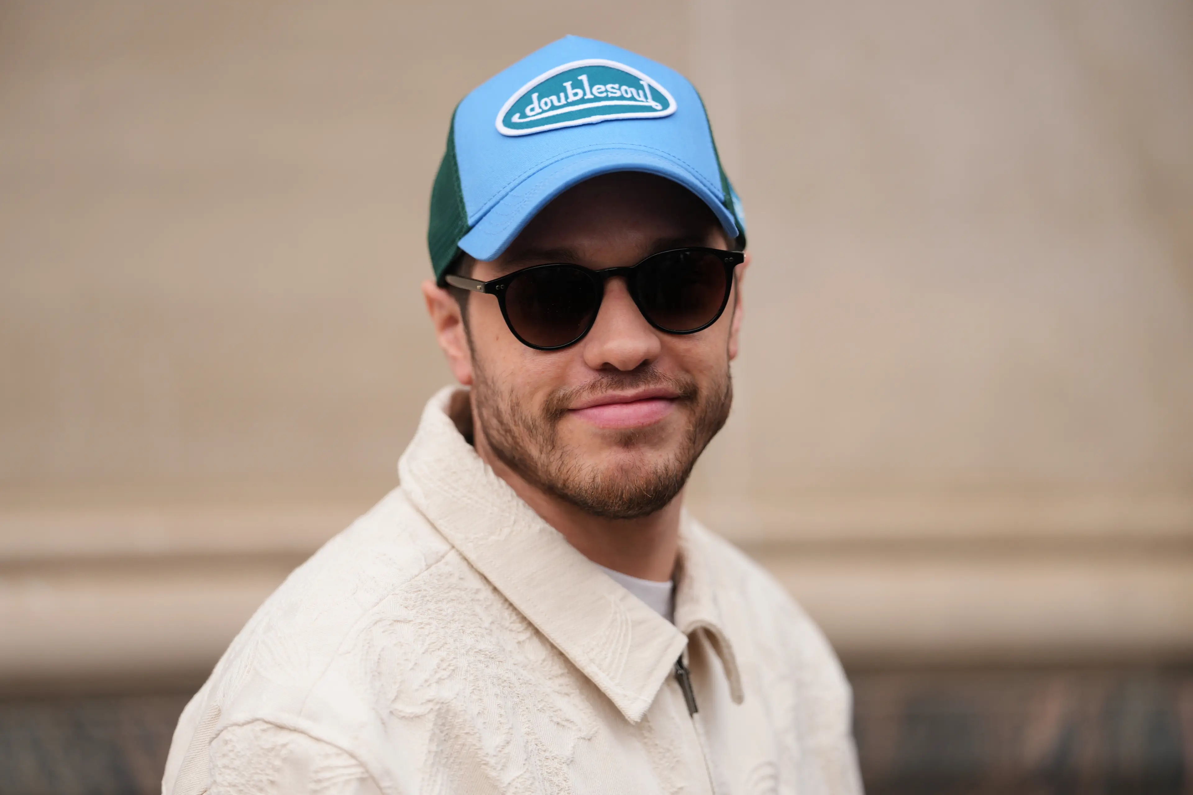 Davidson recently opened up on what it's like being a dad (Edward Berthelot/Getty Images)