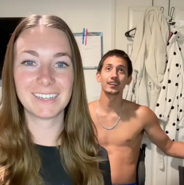 Neven Hart became paralyzed when he was 20 (TikTok/@ambercogbill03)