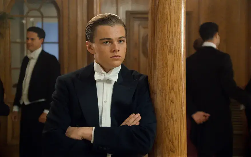 Leonardo DiCaprio in Titanic (20th Century Fox)
