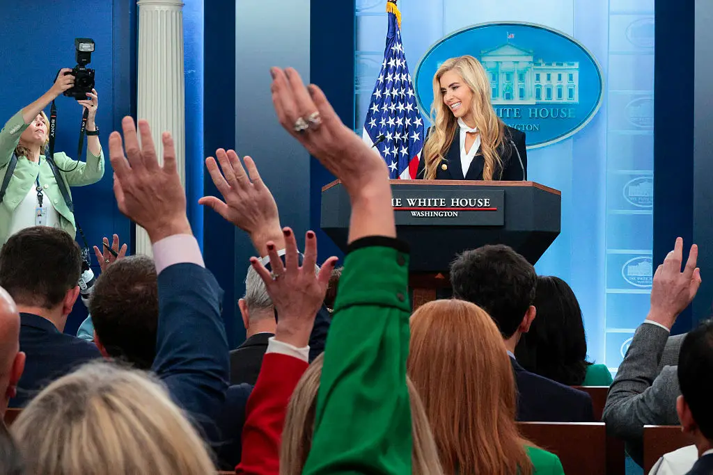 White House communications director Steven Cheung has called Zacharia ‘uniquely qualified’ for the role (Chip Somodevilla/Getty Images)