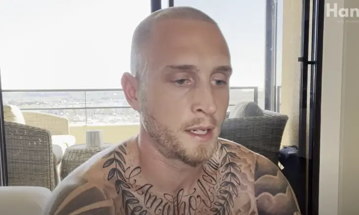 Chet Hanks opens up about what it was like growing up with a famous father on his YouTube channel. (Chet Hanx/ YouTube) 