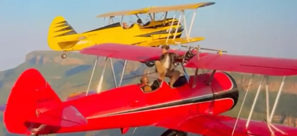 The actor still performs his own stunts.