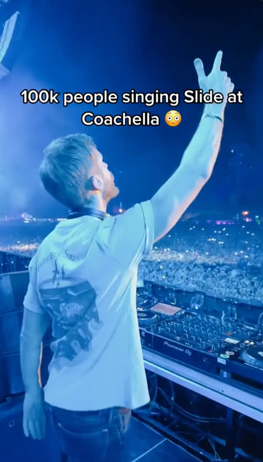 The DJ has received a whole lot of praise for his festival misconduct.