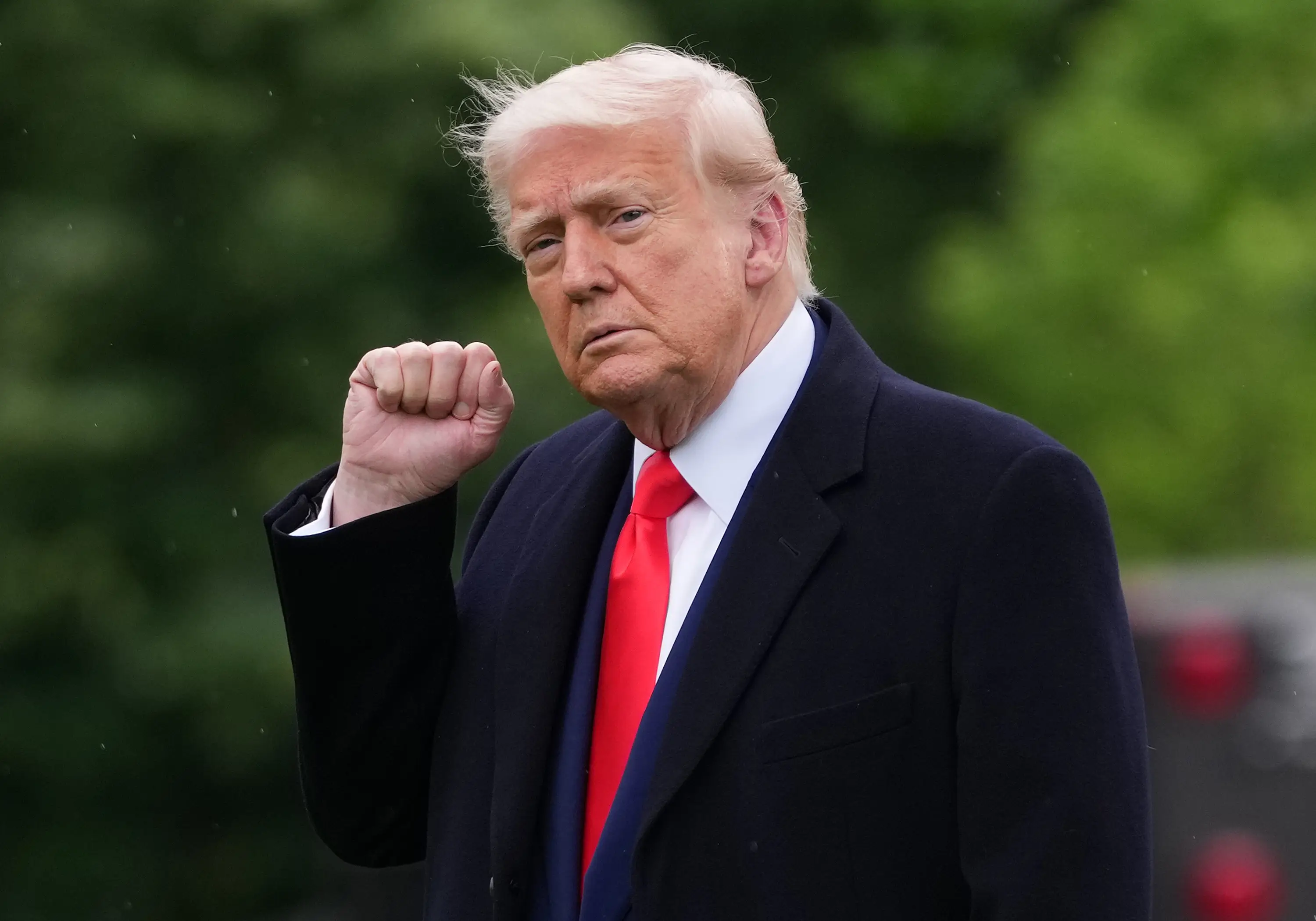 Donald Trump has previously hinted at a third term(Kevin Dietsch/Getty Images)