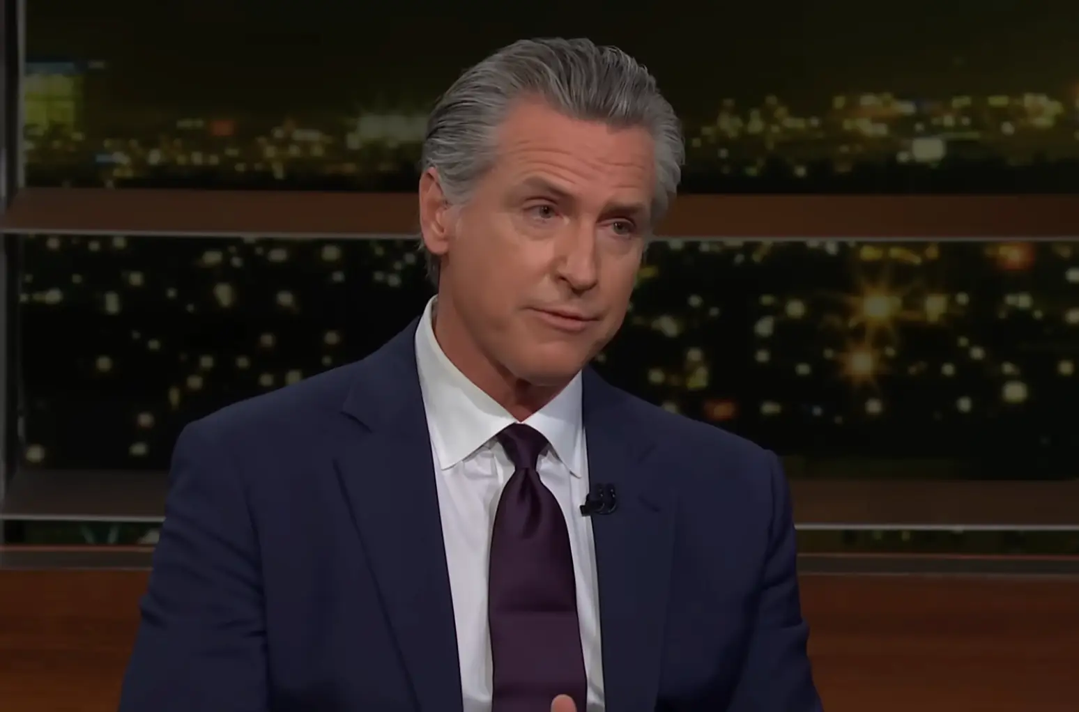 Gavin Newsom was recently interviewed by Bill Maher (Real Time with Bill Maher/YouTube)