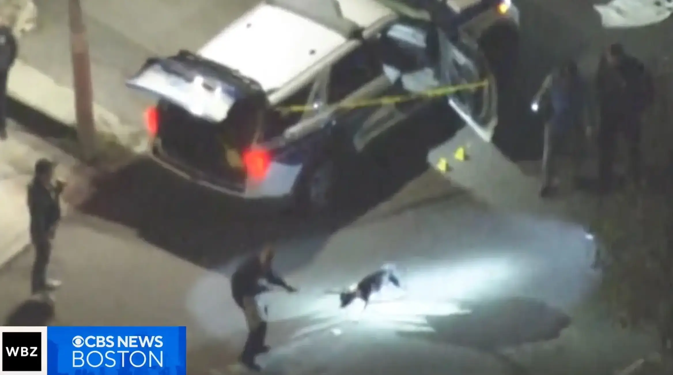 The incident occurred on Monday (WBZ)