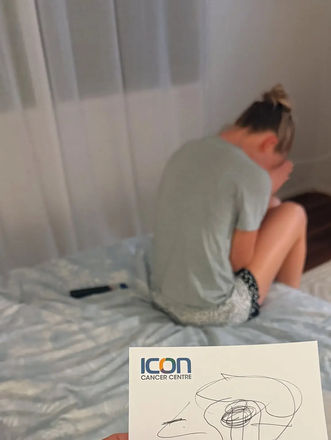 She was candid about her gruelling treatment (Instagram/@lexythornberry)