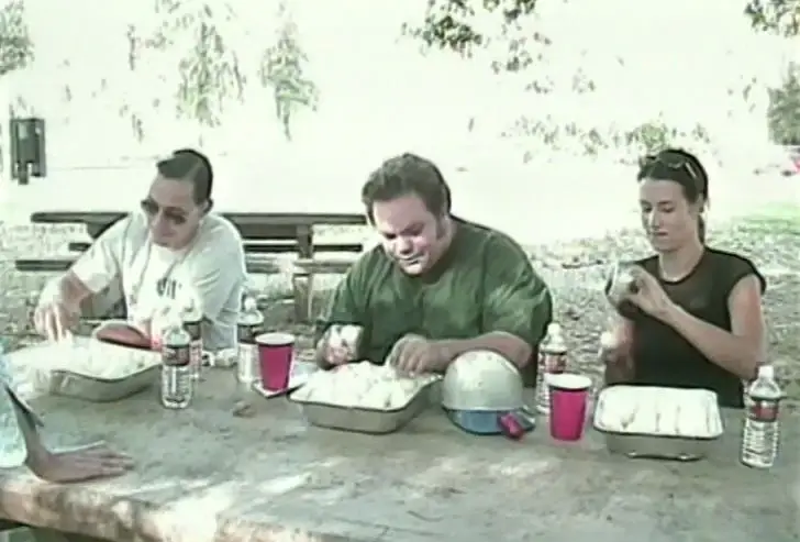 Stephanie Hodge in Jackass.