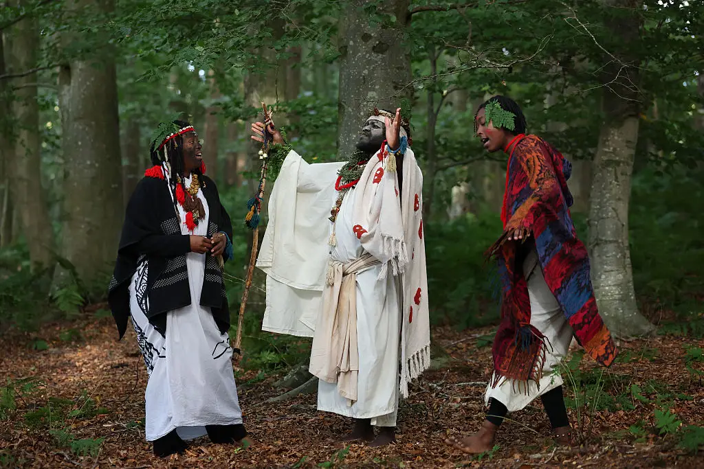 The 'tribe' are refusing to leave the land they're living on (Jeff J Mitchell/Getty Images)