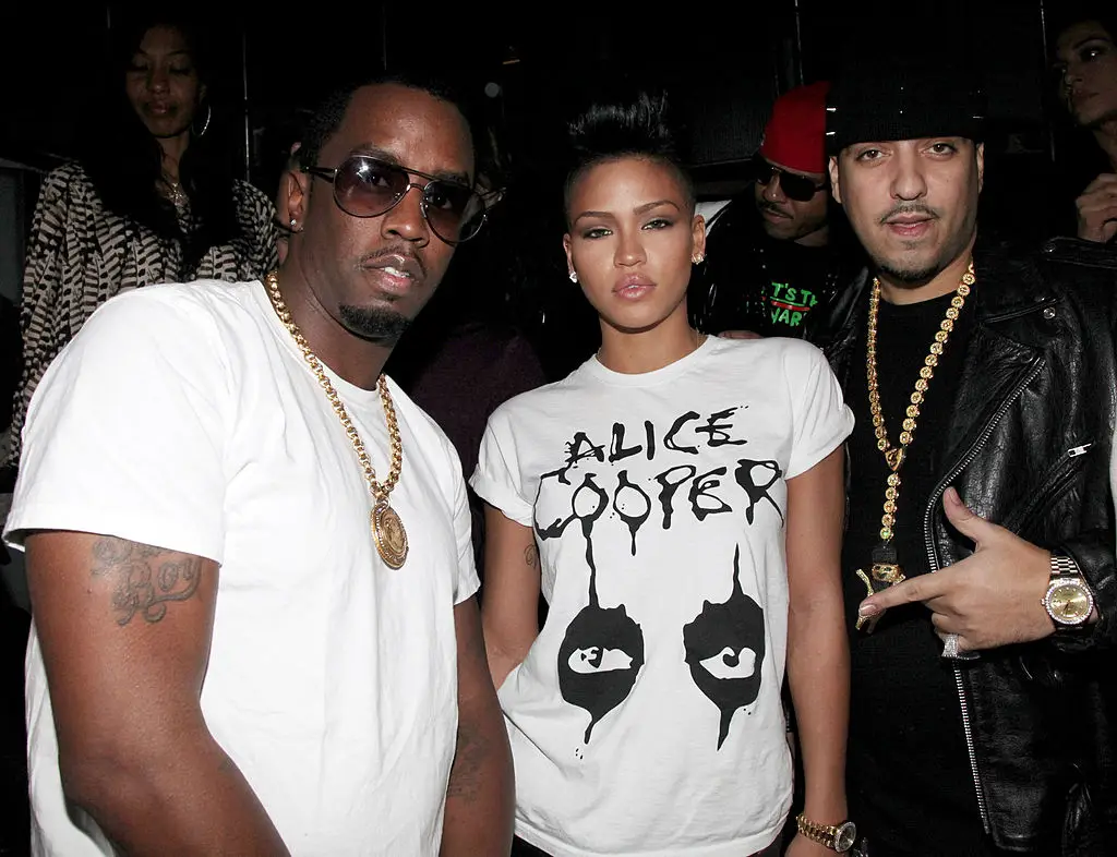 Diddy with Cassie and French Montana in 2012 (Johnny Nunez/WireImage)