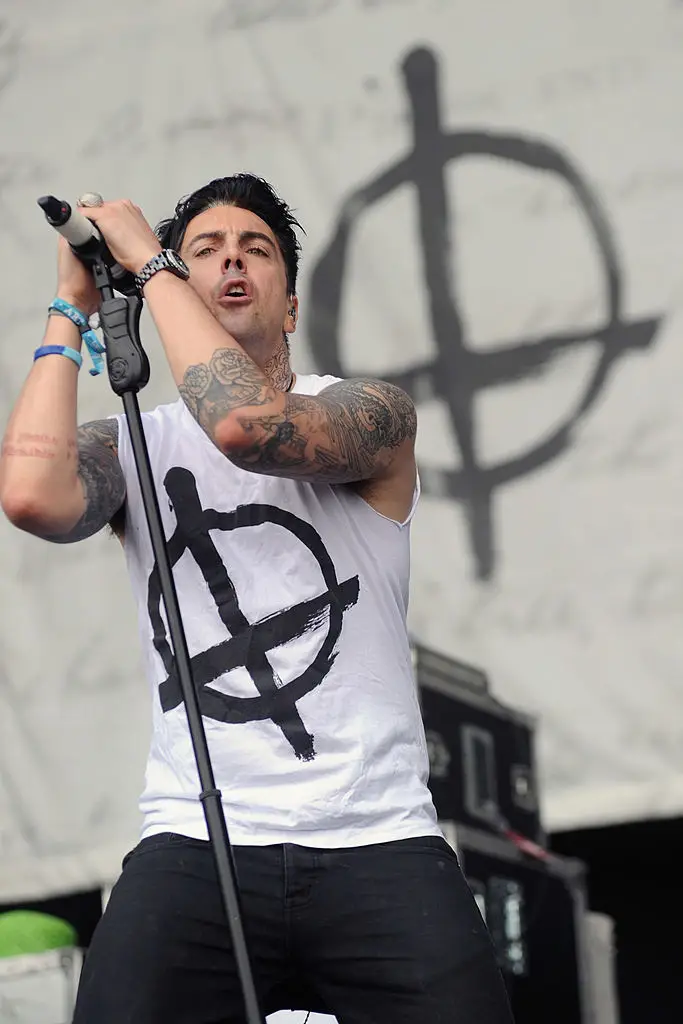 The Lostprophets frontman was serving 29 years behind bars for his crimes when he was killed (Pier Marco Tacca/WireImage)