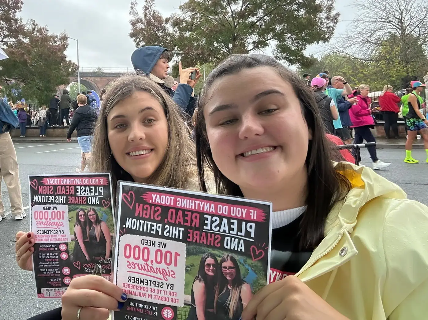 Olivia Dews, 28, and Charlotte Casey, 25, assumed they were just naturally clumsy before their devastating joint diagnosis (SWNS)